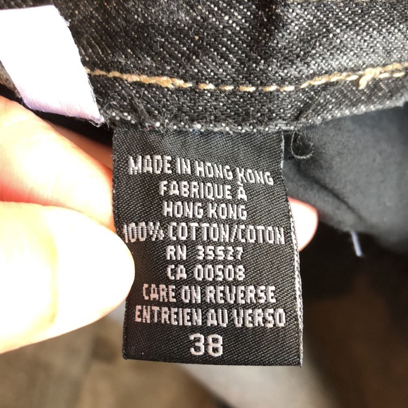 Girbaud black denim cargo shorts - Picture 13 of 14